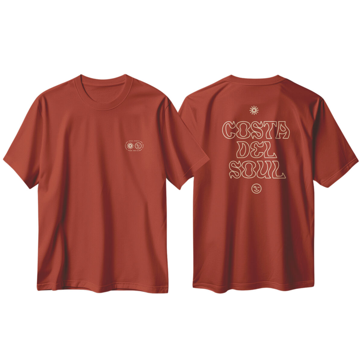 Wavy - Costa del Soul - Red/Brown Thumbnail